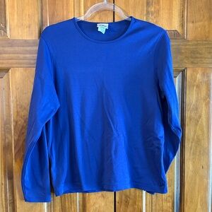 L.L. Bean Women's Long Sleeve Tee - Purple